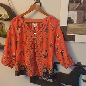 Flowy fall blouse